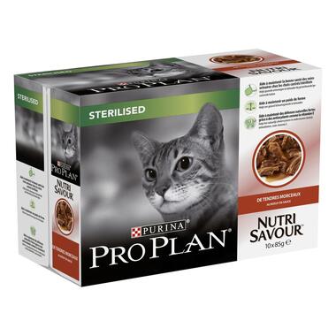 Purina® Pro Plan® Sterilised Nutrisavour™ En Sauce Au Boeuf