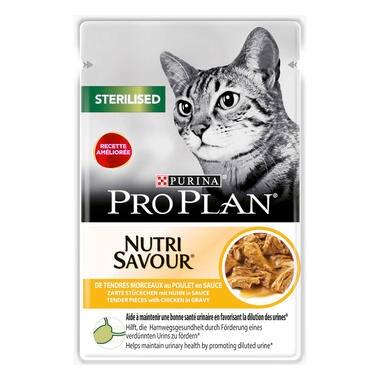 Purina® Pro Plan® Sterilised Nutrisavour™ En Sauce Au Poulet sachet