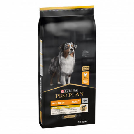 PRO PLAN pour chien adulte All Size Light/Sterilised poulet