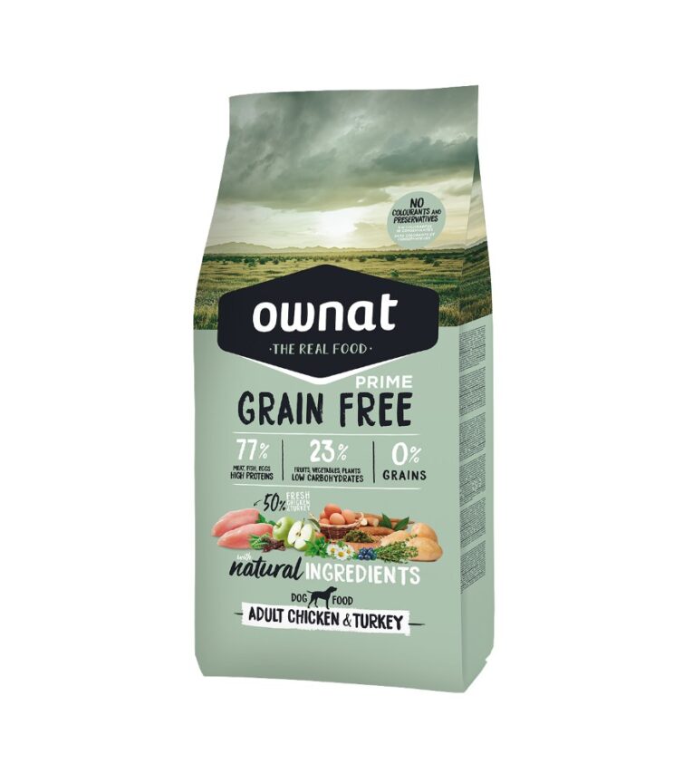 ownat gain free prim adult chiken and turkey