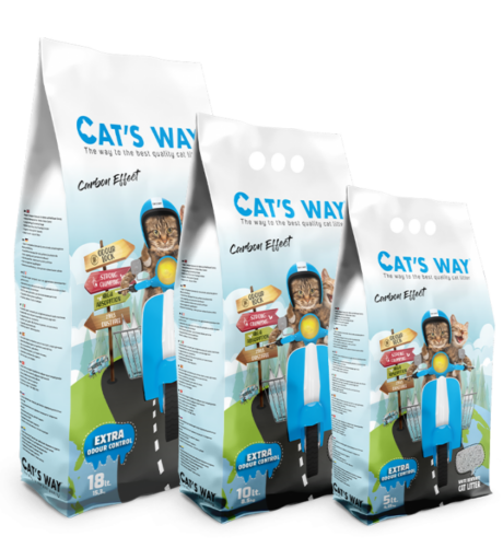 litiere pour chat cats way effet carbone